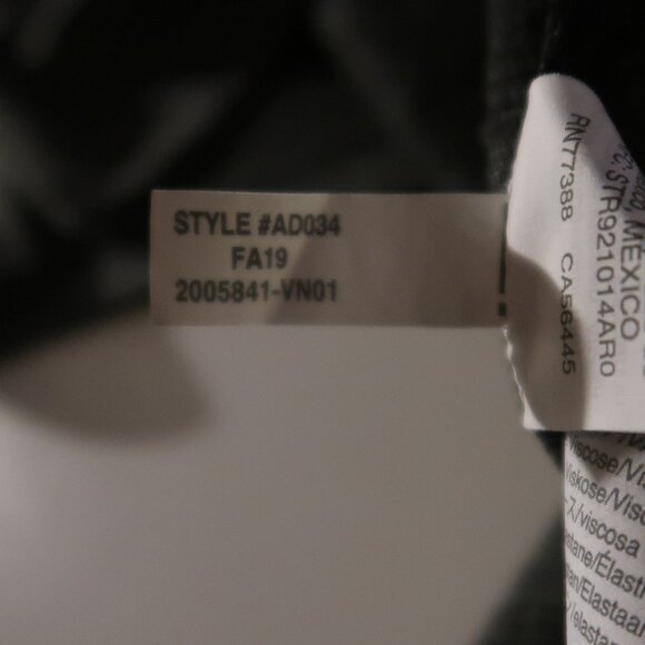 Madewell Wide Sleeve Mockneck Top in Glen Plaid Grey Ofice Neutral Small S - Picture 10 of 11